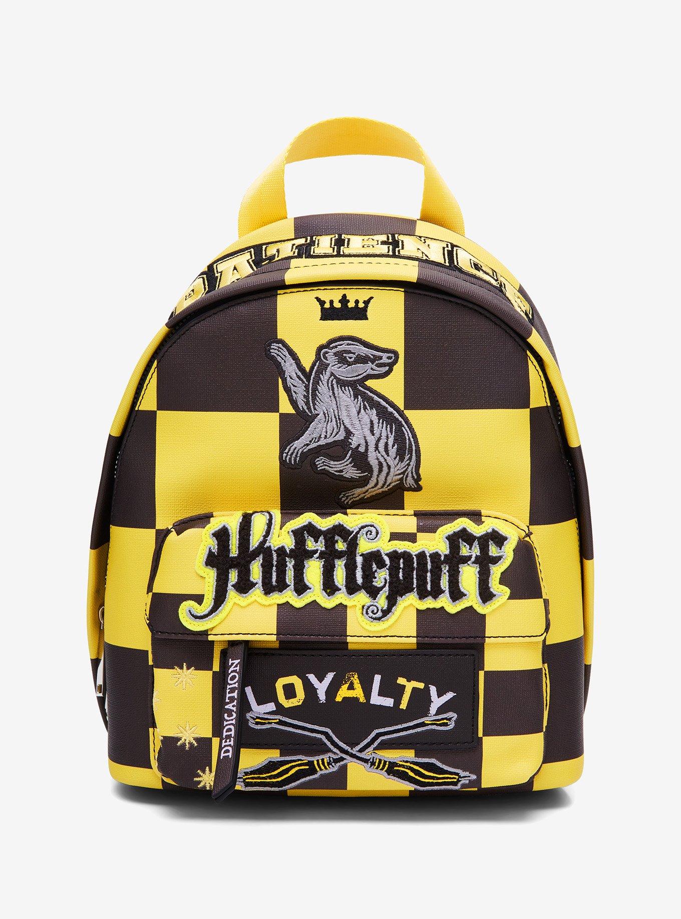 Harry Potter Women's Hufflepuff Checkered Cardigan