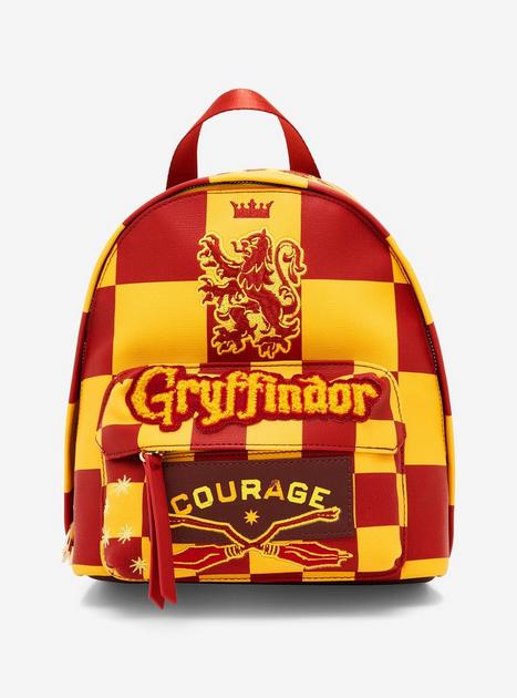 Fred Segal Harry Potter Gryffindor Checkered Mini Backpack | BoxLunch