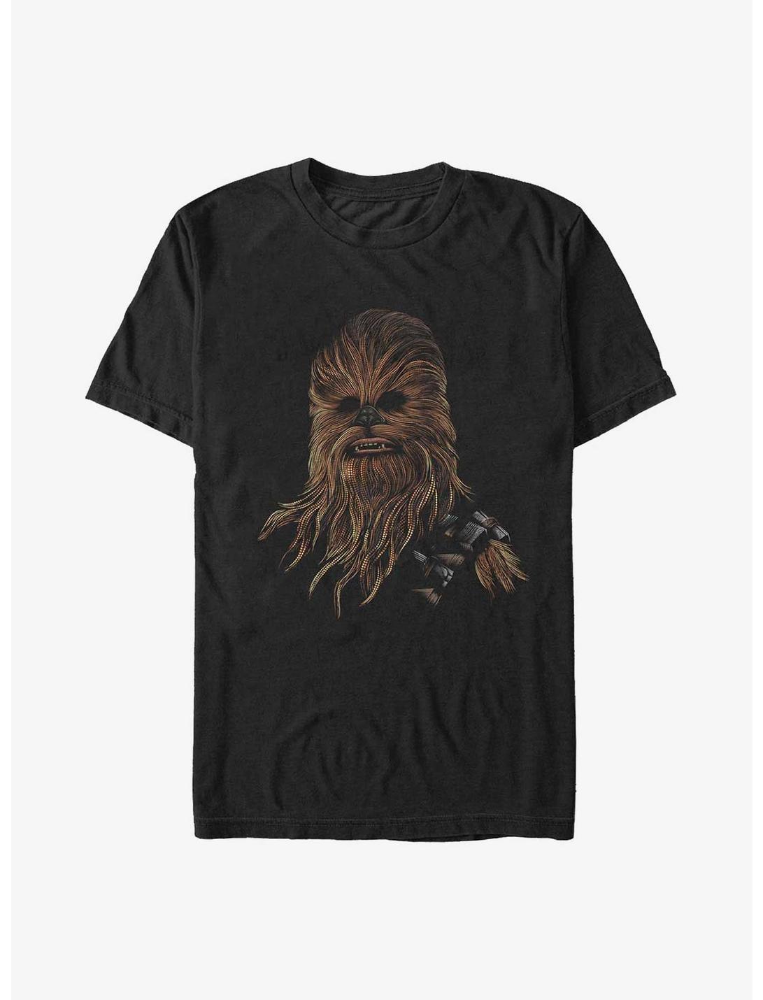 Star Wars Chewie Portrait Big & Tall T-Shirt, BLACK, hi-res