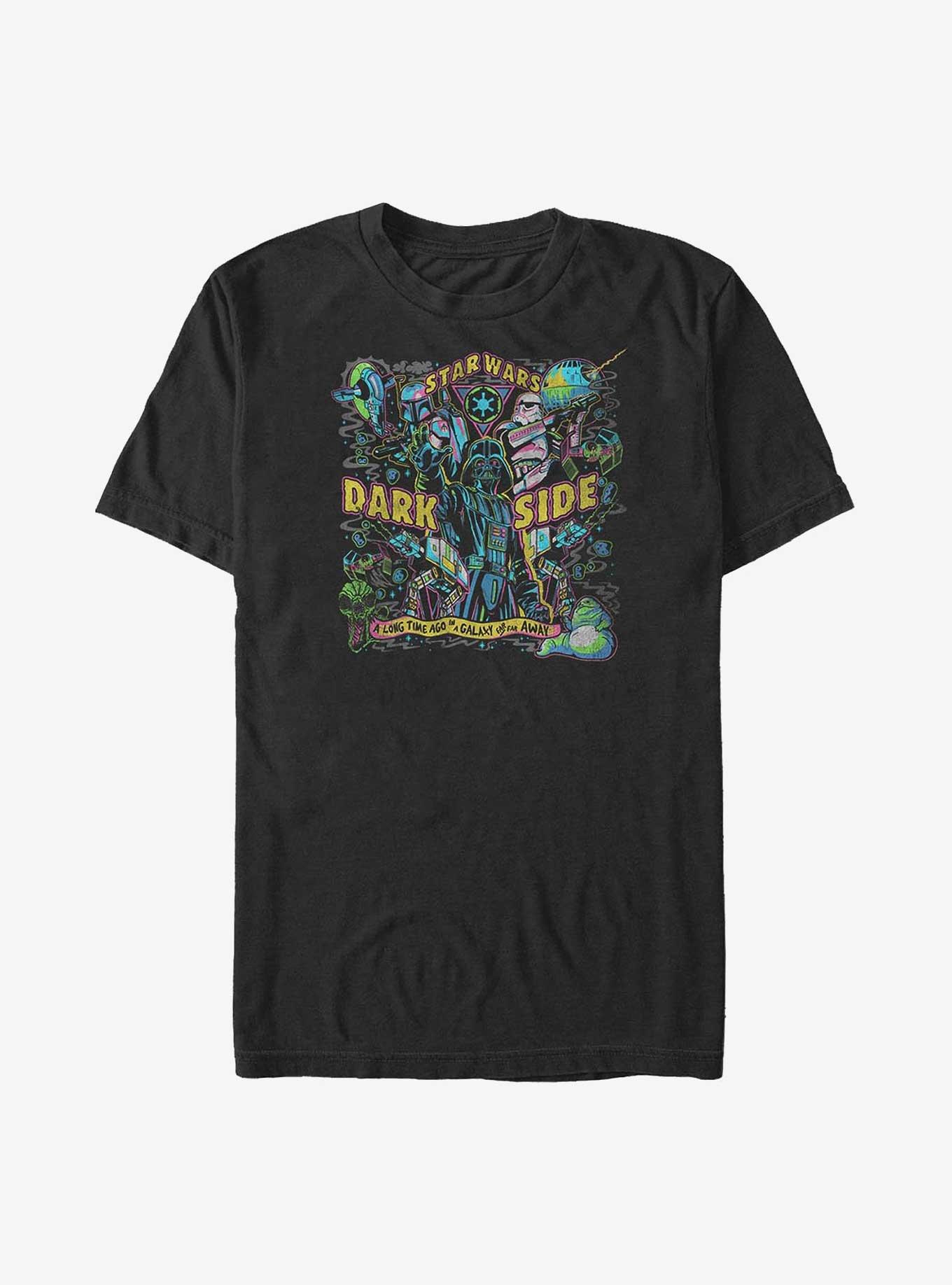 Star Wars Psychedelic Dark Side Big & Tall T-Shirt, BLACK, hi-res