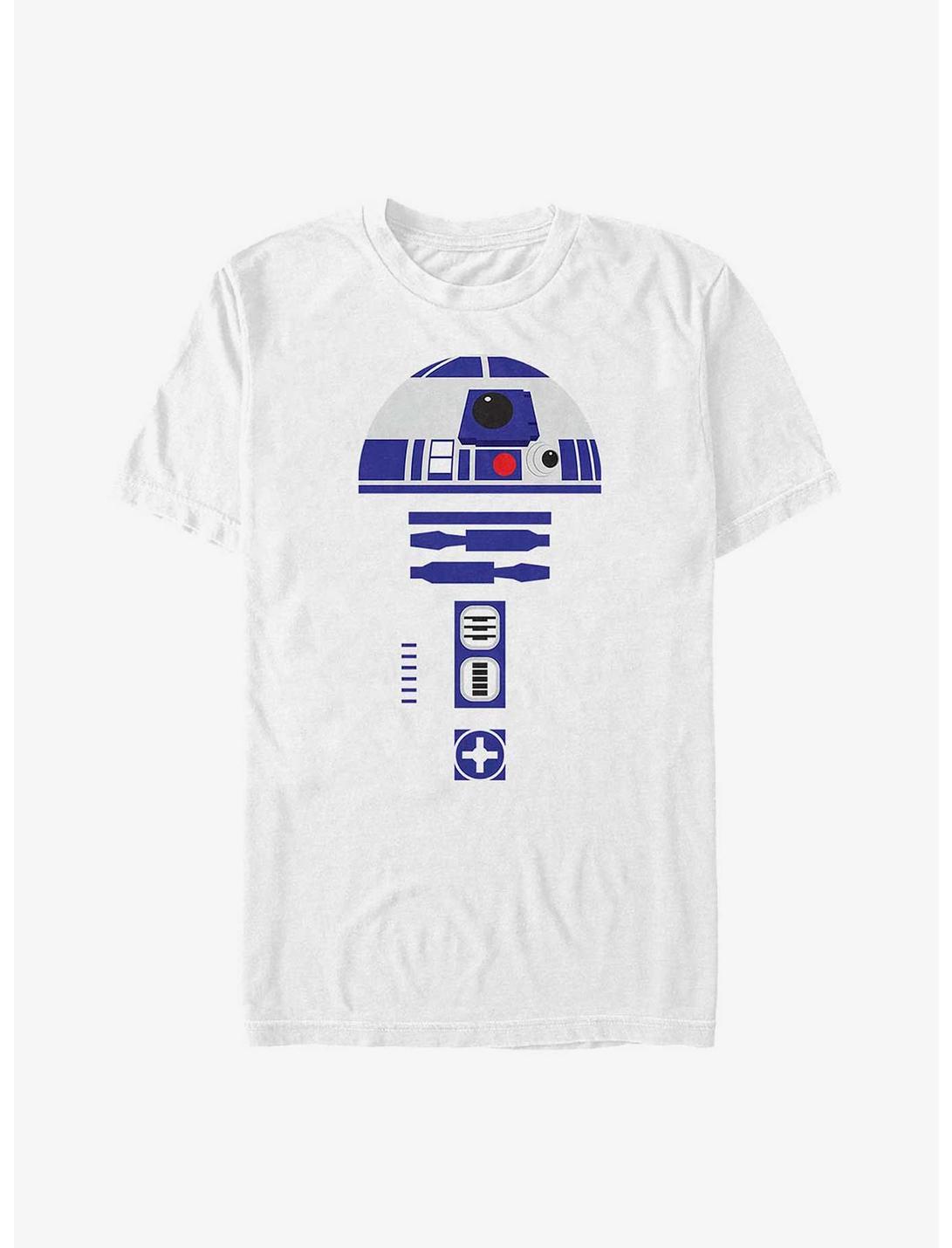 Star Wars R2-D2 Costume Big & Tall T-Shirt, WHITE, hi-res