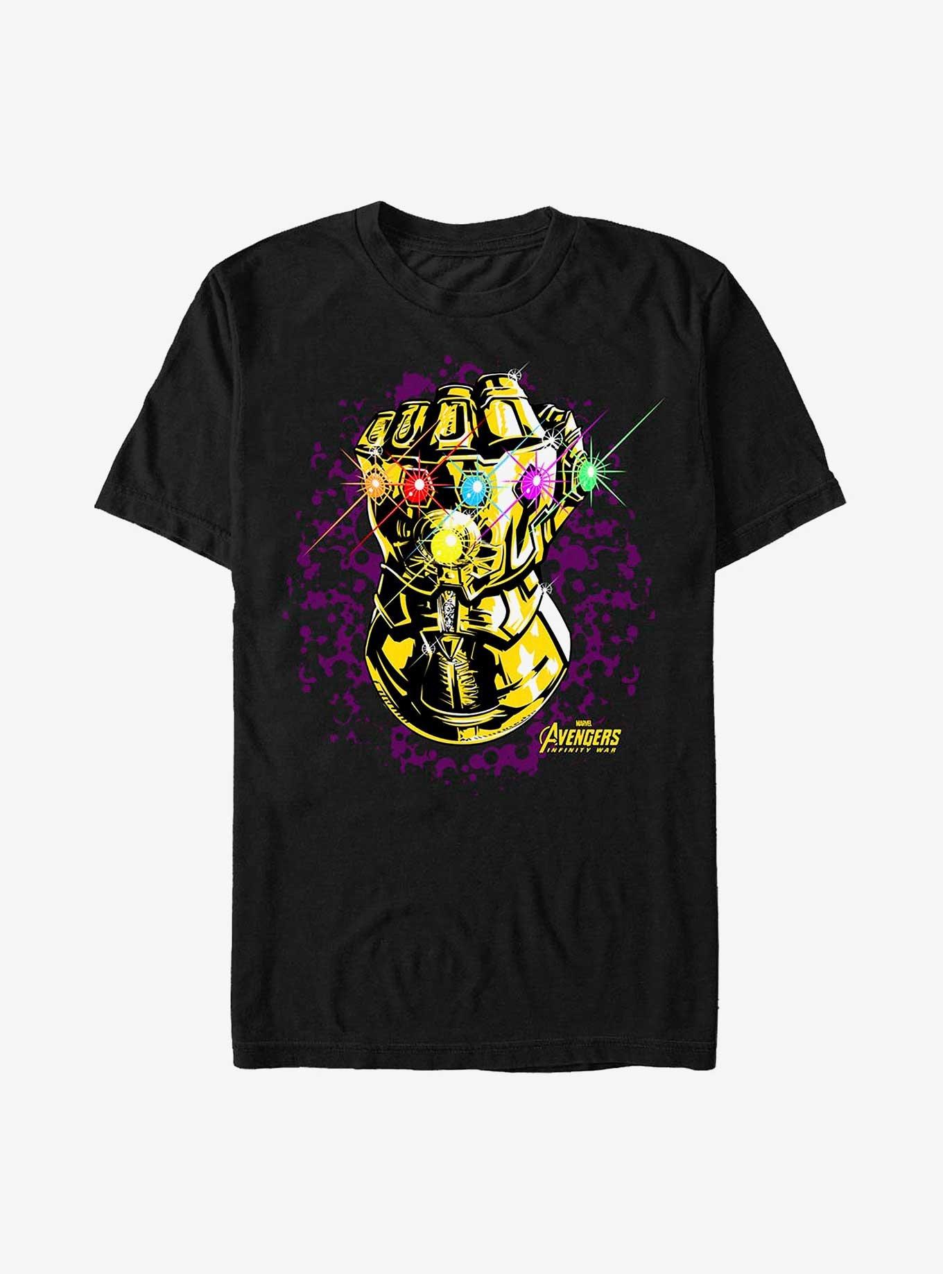 Marvel Avengers: Infinity War The Gauntlet Big & Tall T-Shirt, BLACK, hi-res