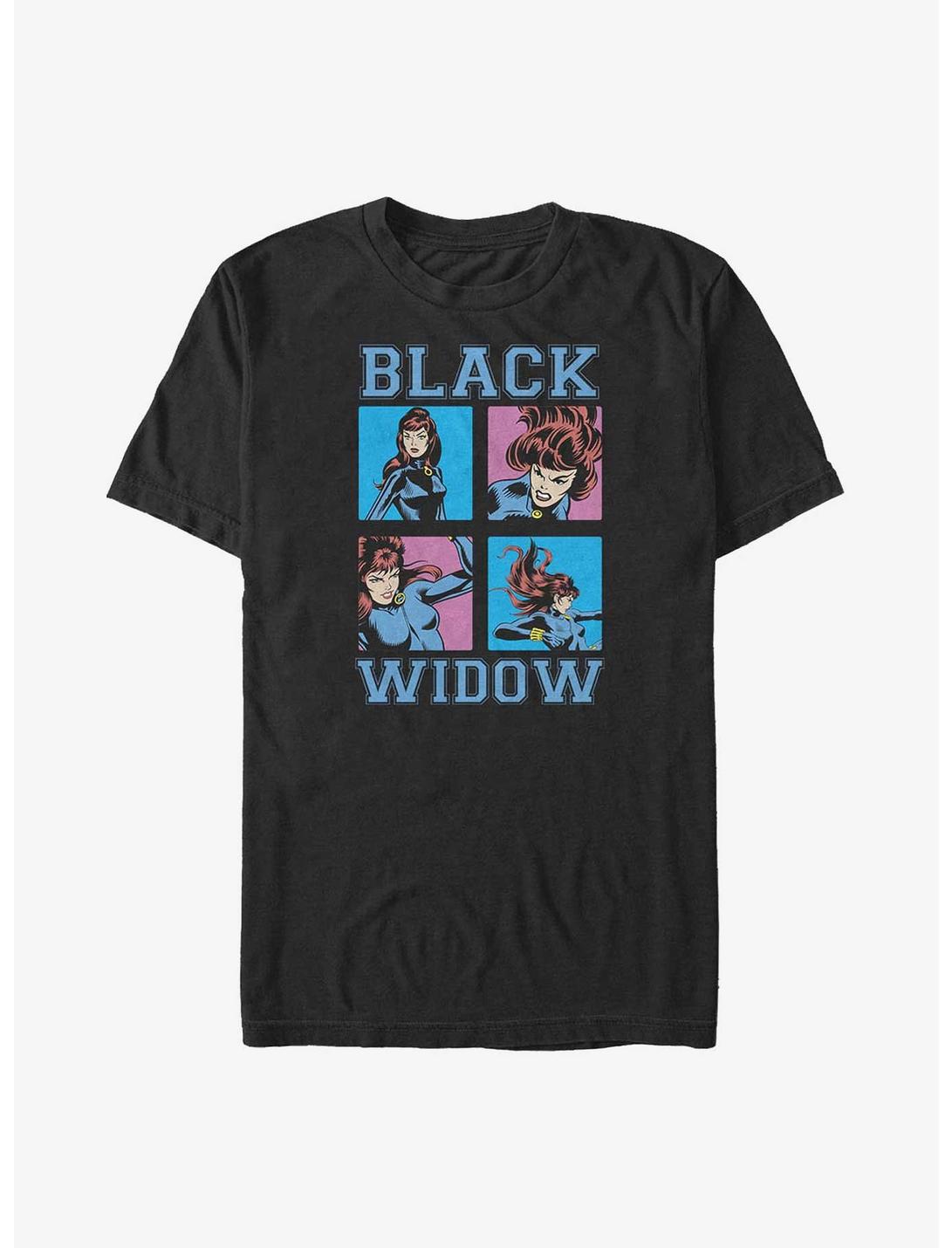Marvel Black Widow Pop Widow Big & Tall T-Shirt, BLACK, hi-res