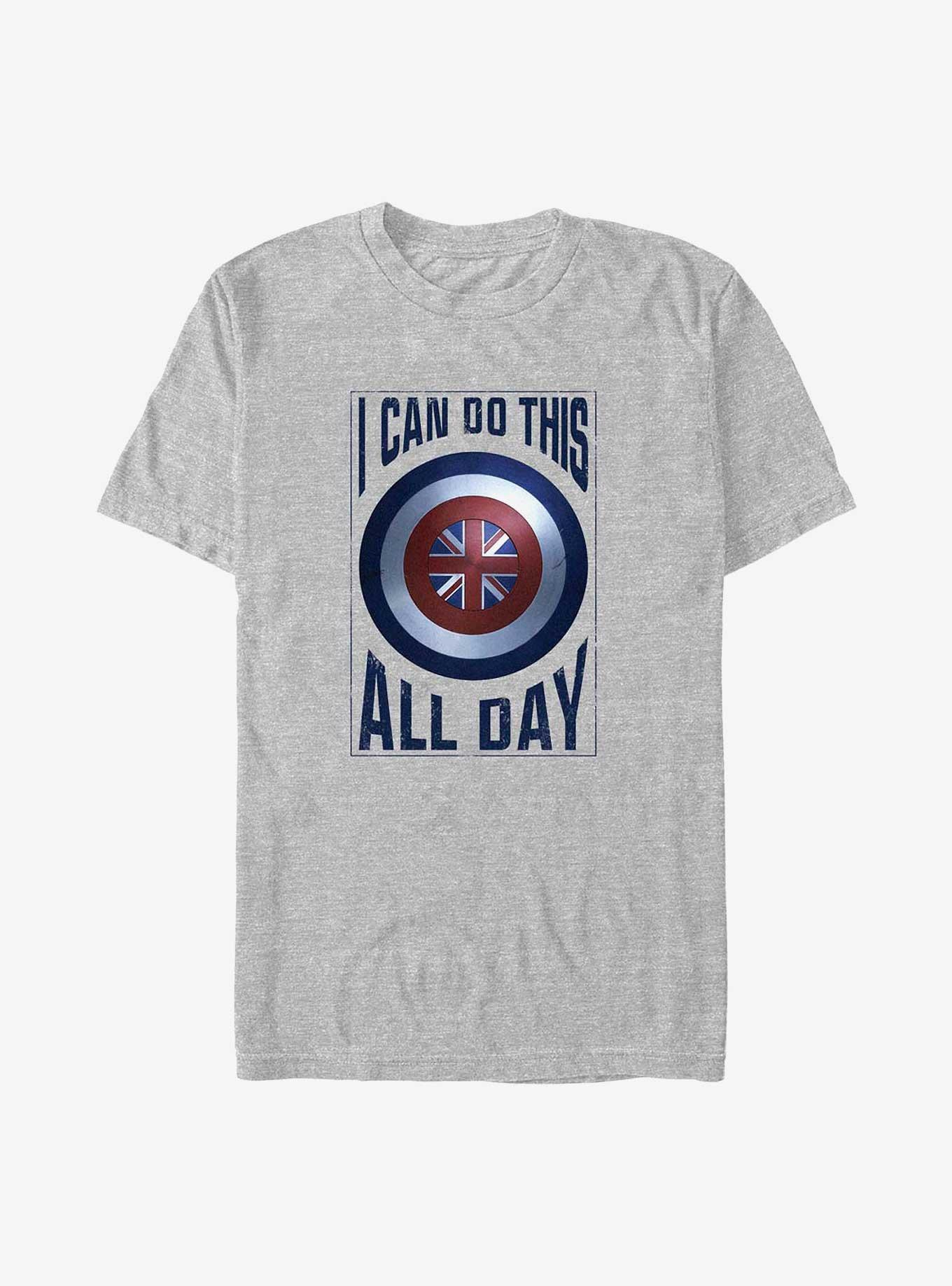 Marvel Doctor Strange in the Multiverse of Madness Captain Britain I Can Do This All Day Big & Tall T-Shirt