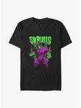 Marvel Neon Skrulls Big & Tall T-Shirt, BLACK, hi-res