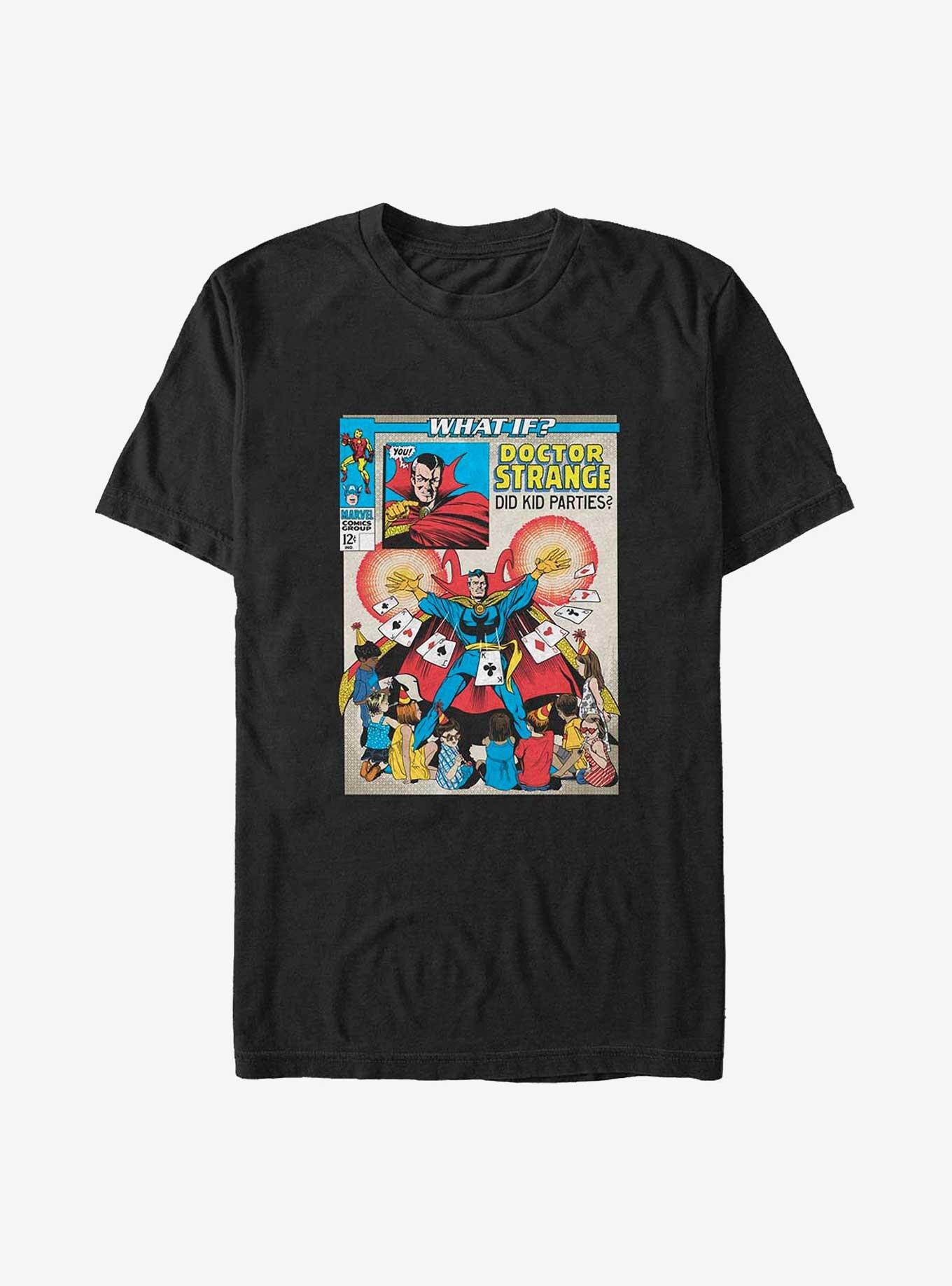 Marvel What If...? Doctor Strange Did Kid Parties Big & Tall T-Shirt, , hi-res