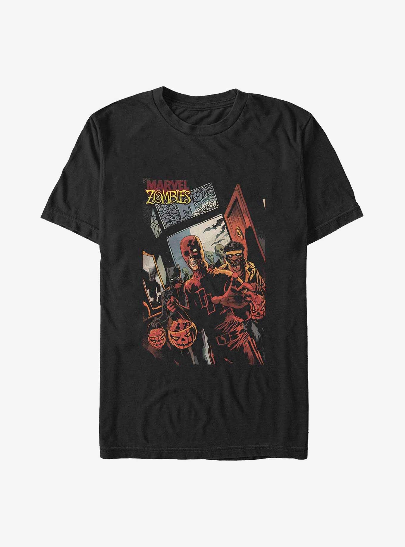 Marvel Zombies Halloween Daredevil Big & Tall T-Shirt, BLACK, hi-res