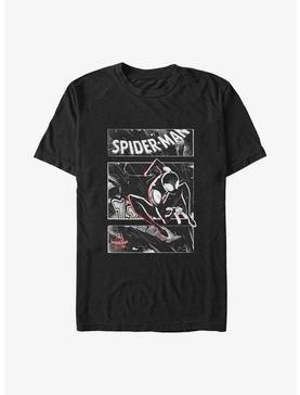 Marvel Spider-Man Miles Morales Swinging Panels Big & Tall T-Shirt, , hi-res