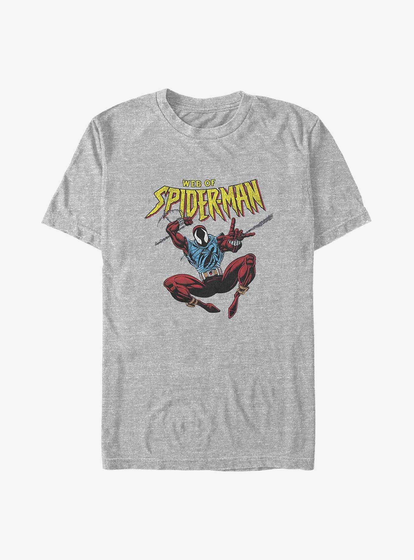 Marvel Spider-Man Web of Spider-Man Big & Tall T-Shirt, ATH HTR, hi-res