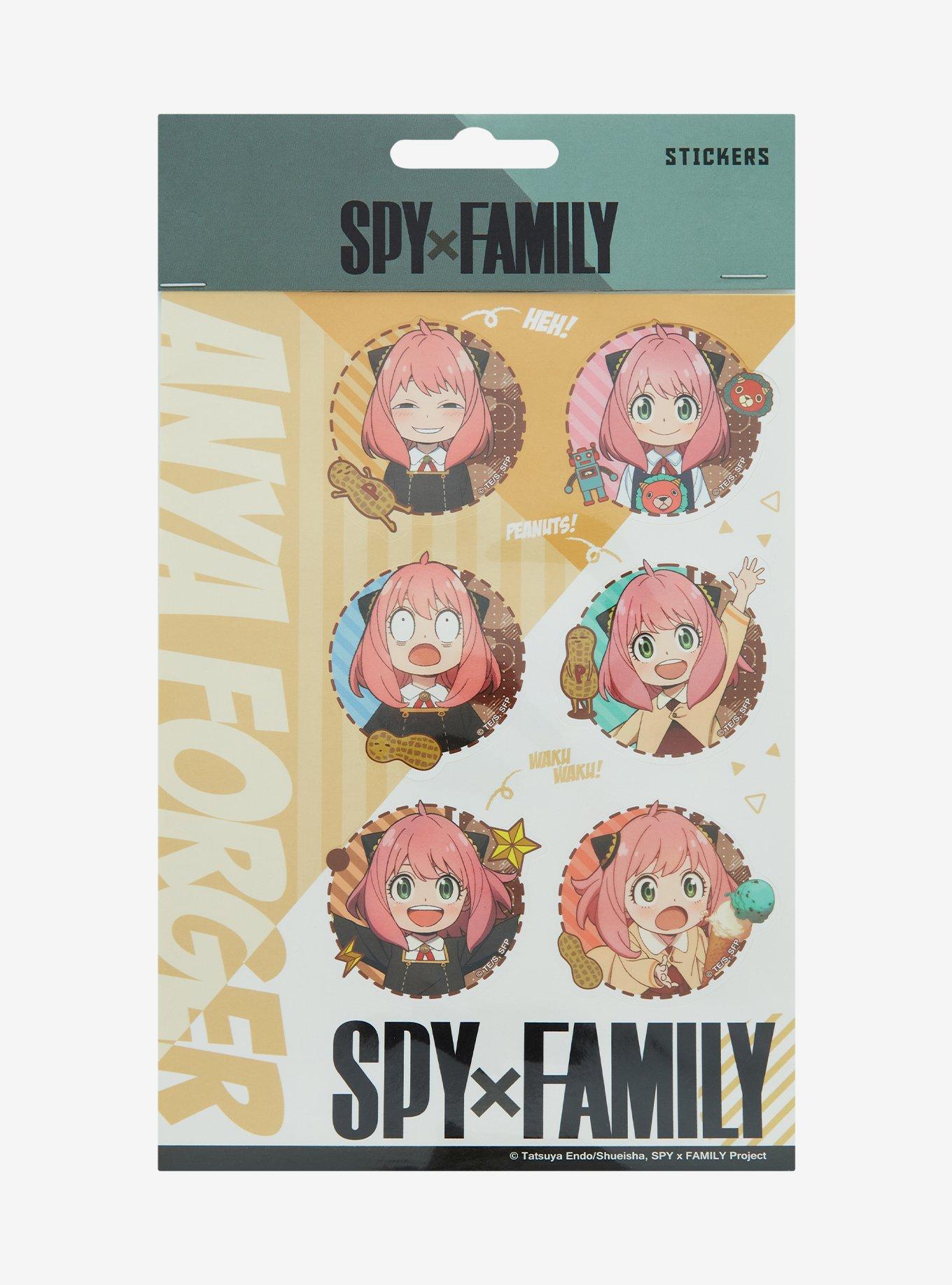 Spy x Family Anya Forger Portrait Sticker Sheet, , hi-res