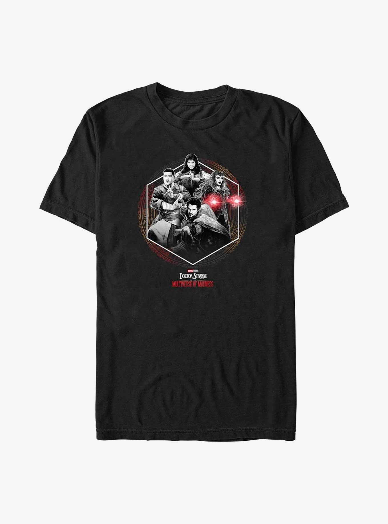 Marvel Doctor Strange in the Multiverse of Madness Group Badge Big & Tall T-Shirt