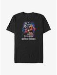 Marvel Doctor Strange in the Multiverse of Madness Hero Poster Big & Tall T-Shirt, BLACK, hi-res