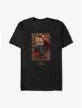 Marvel Doctor Strange in the Multiverse of Madness Wizard Poster Big & Tall T-Shirt, BLACK, hi-res