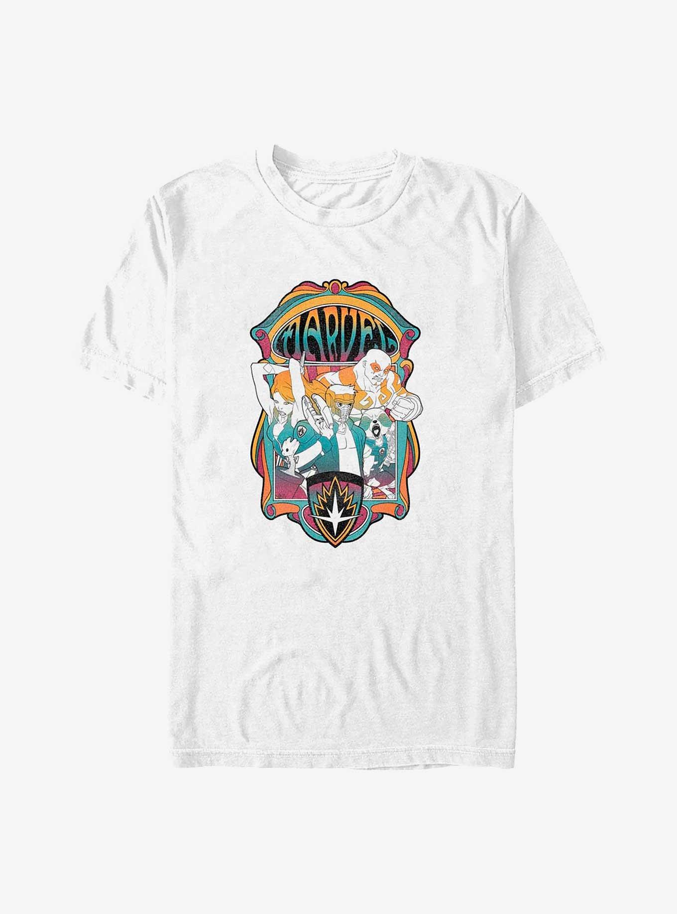 Marvel Guardians of the Galaxy Retro Galaxy Big & Tall T-Shirt, , hi-res