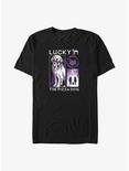 Marvel Hawkeye Lucky The Pizza Dog Big & Tall T-Shirt, BLACK, hi-res