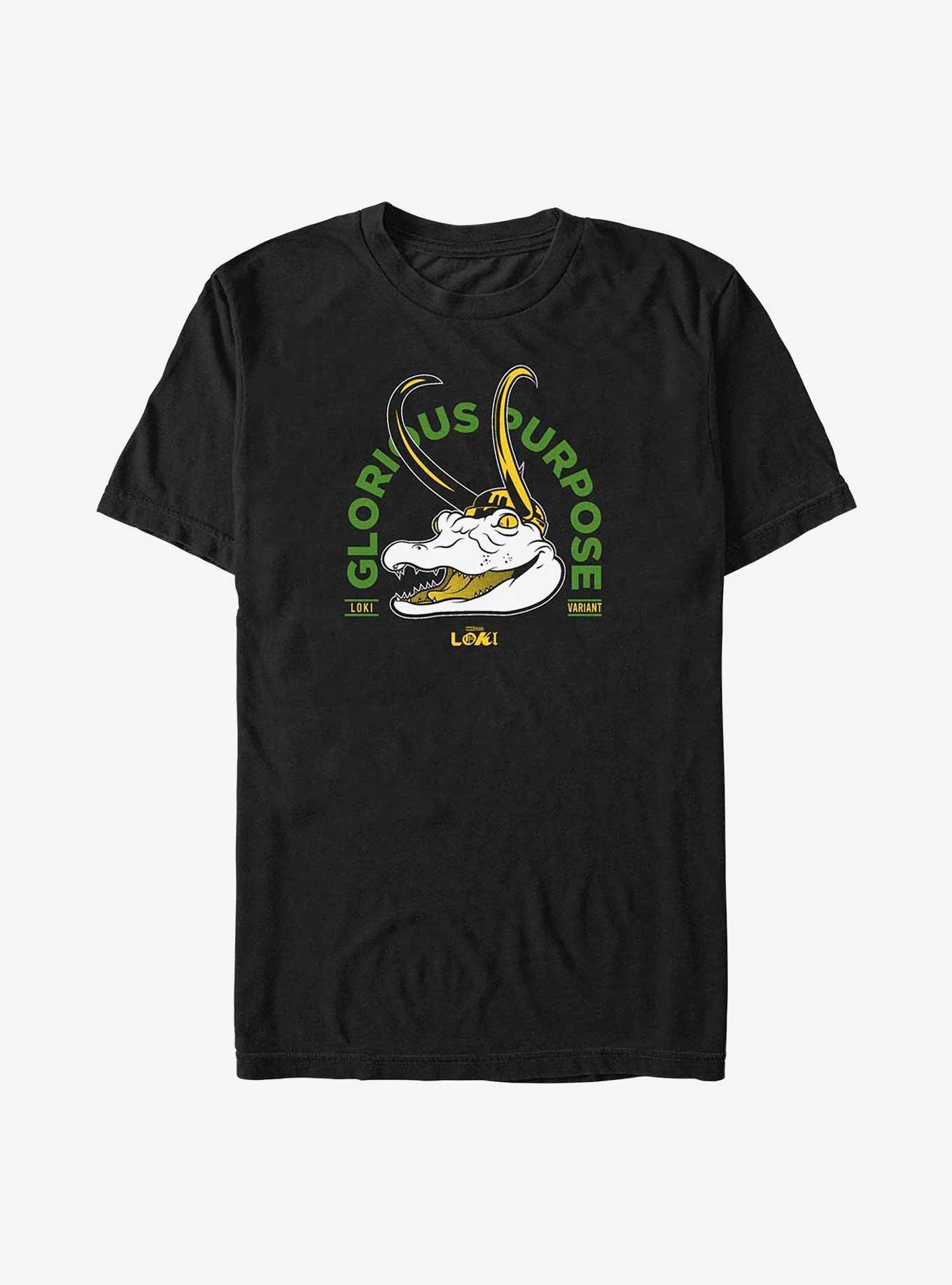 Marvel Loki Gator Loki Glorious Purpose Big & Tall T-Shirt, , hi-res