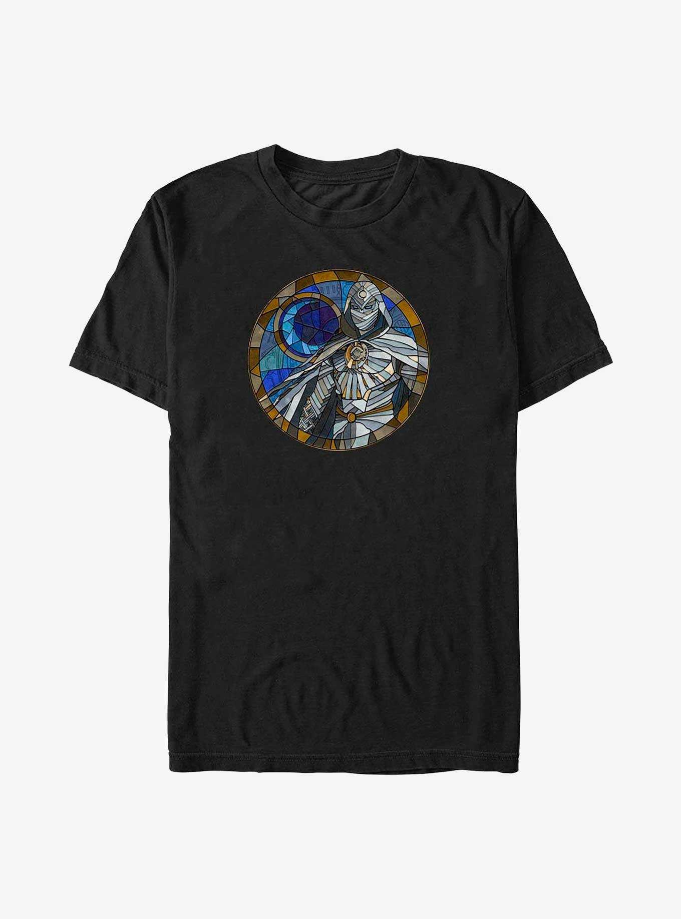 Marvel Moon Knight Moon Stained Glass Window Big & Tall T-Shirt, , hi-res