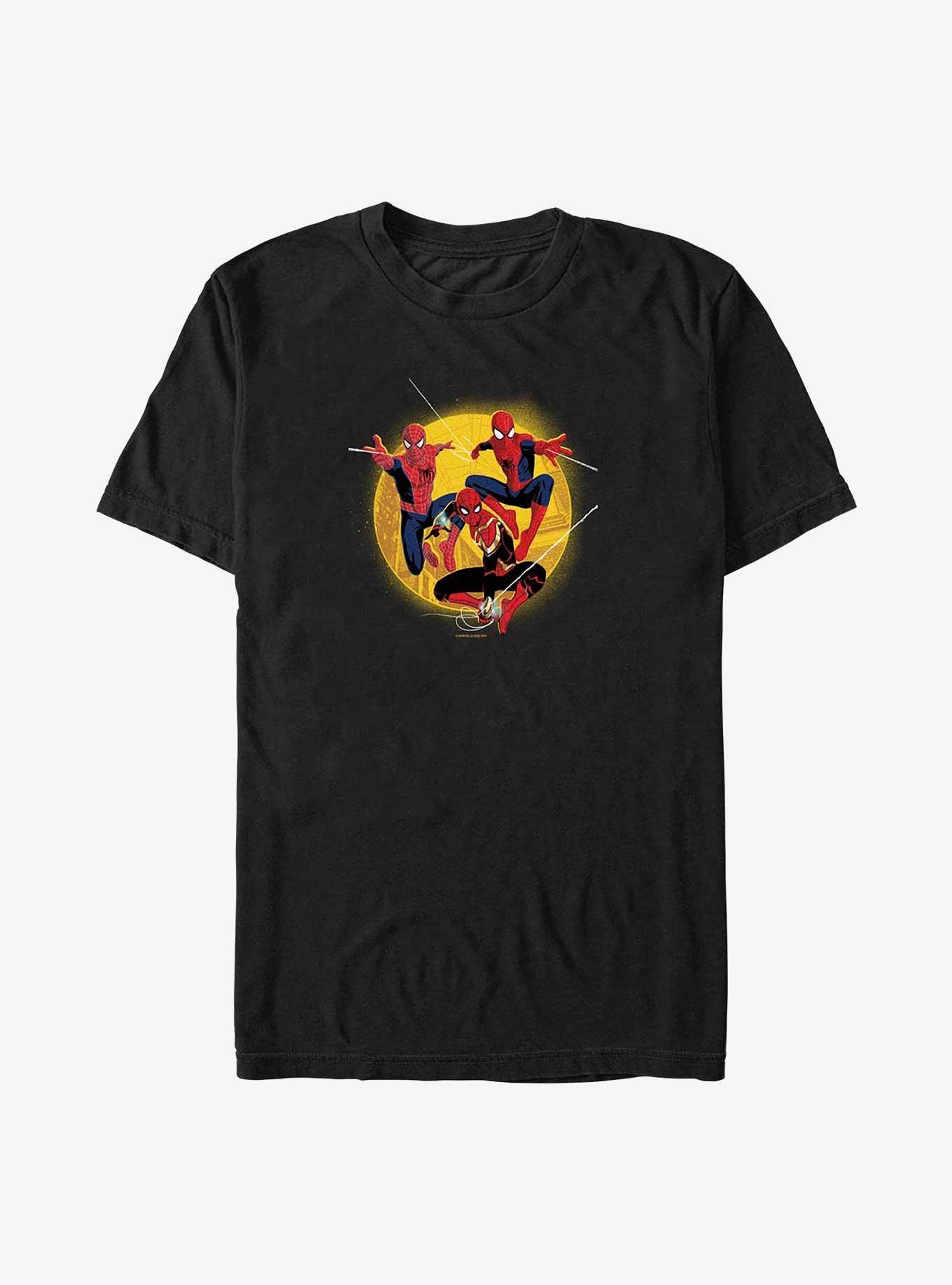 Marvel Spider-Man Multiverse Spider-Man Big & Tall T-Shirt, BLACK, hi-res view 1