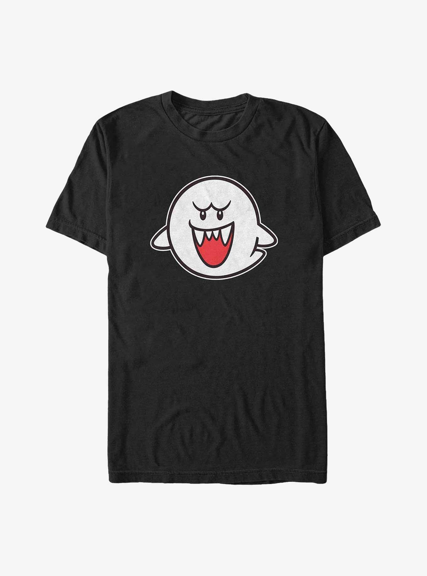 Mario Big Boo Big & Tall T-Shirt, BLACK, hi-res