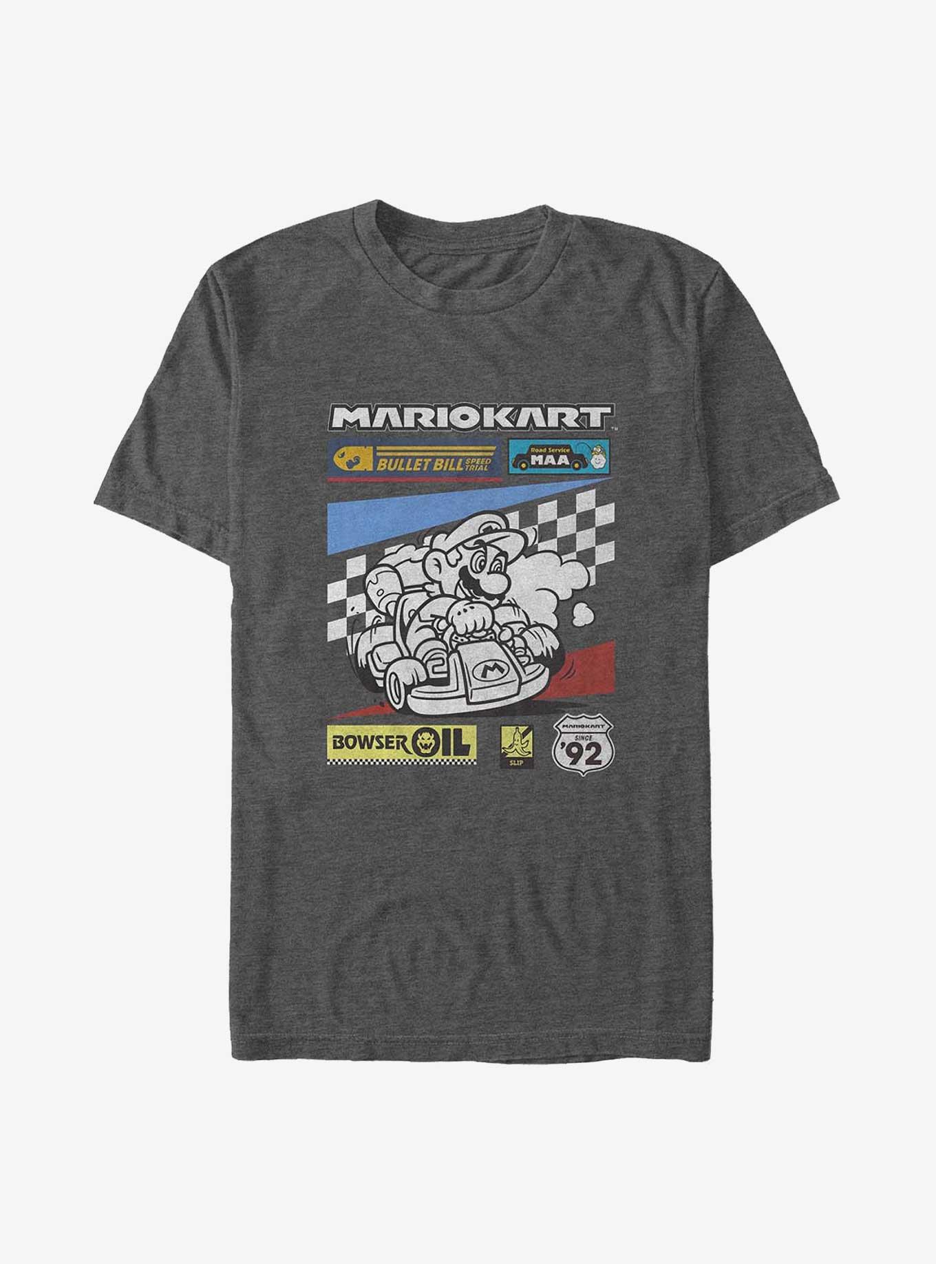 Mario Kart Checkers Big & Tall T-Shirt, , hi-res