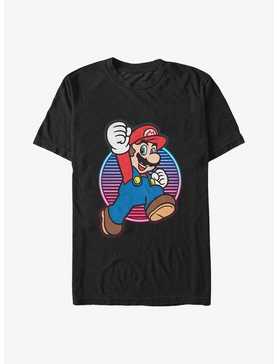 Mario Neon Sunset Hero Big & Tall T-Shirt, , hi-res