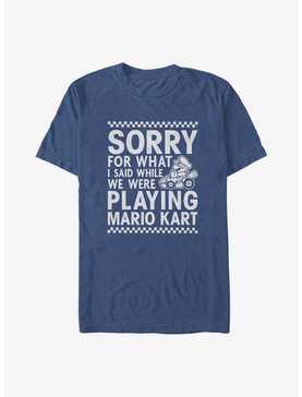 Mario Sorry For What I Said Mario Kart Big & Tall T-Shirt, , hi-res