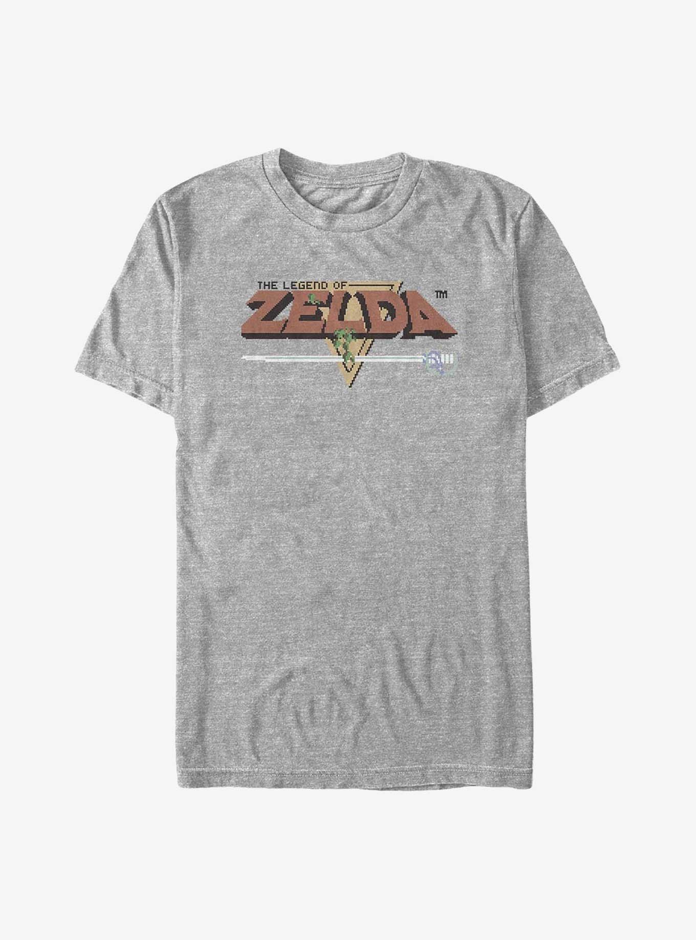 The Legend of Zelda Emblem Big & Tall T-Shirt, ATH HTR, hi-res