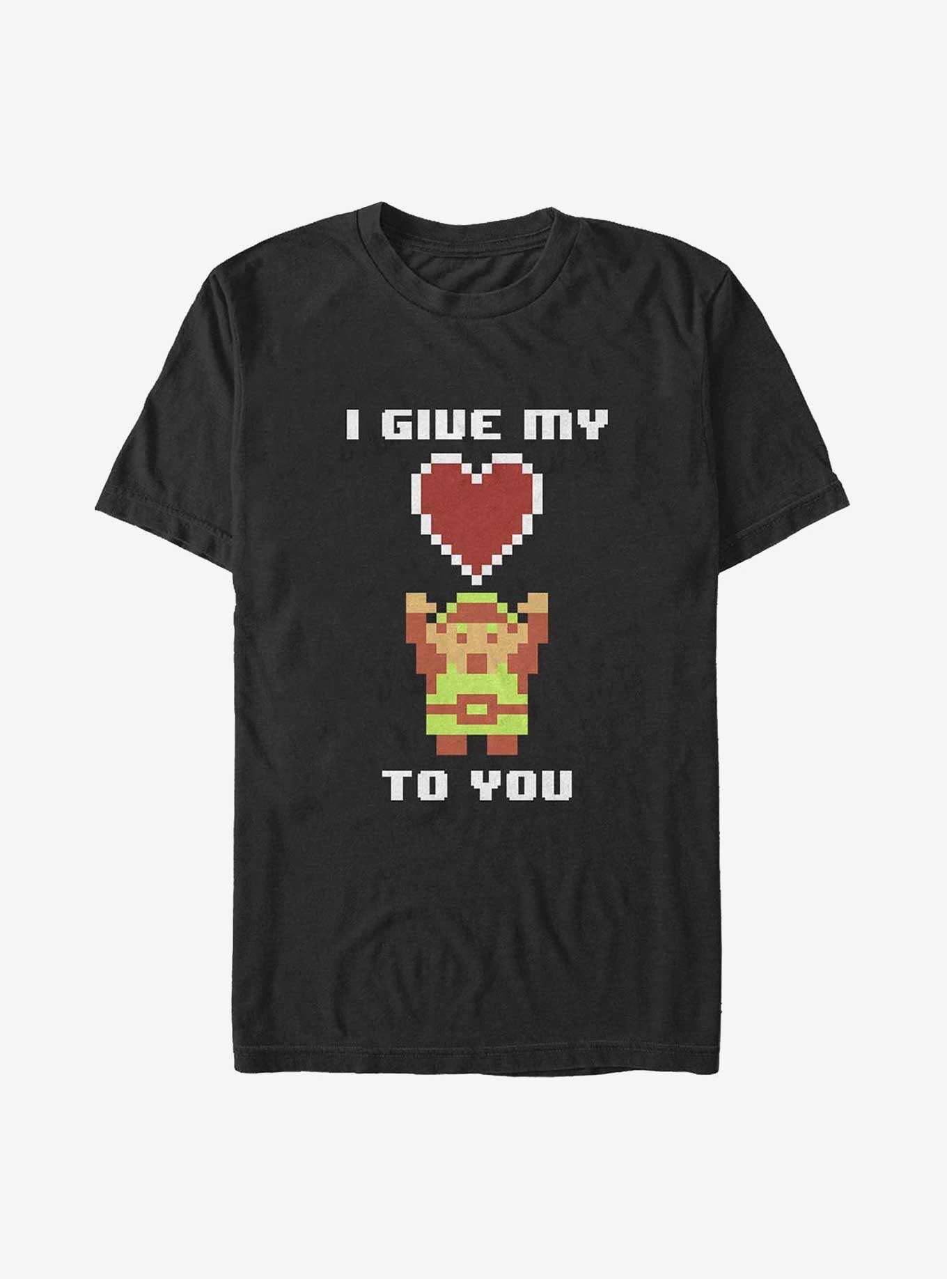 The Legend of Zelda Link I Give My Heart To You Big & Tall T-Shirt, , hi-res