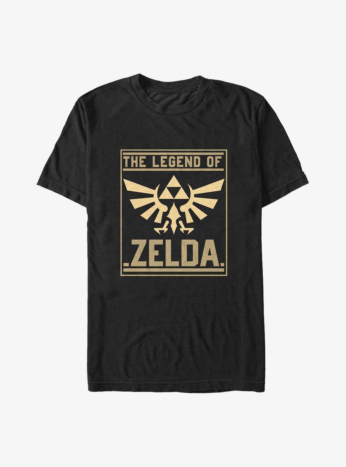 The Legend of Zelda Gold Card Big & Tall T-Shirt, , hi-res
