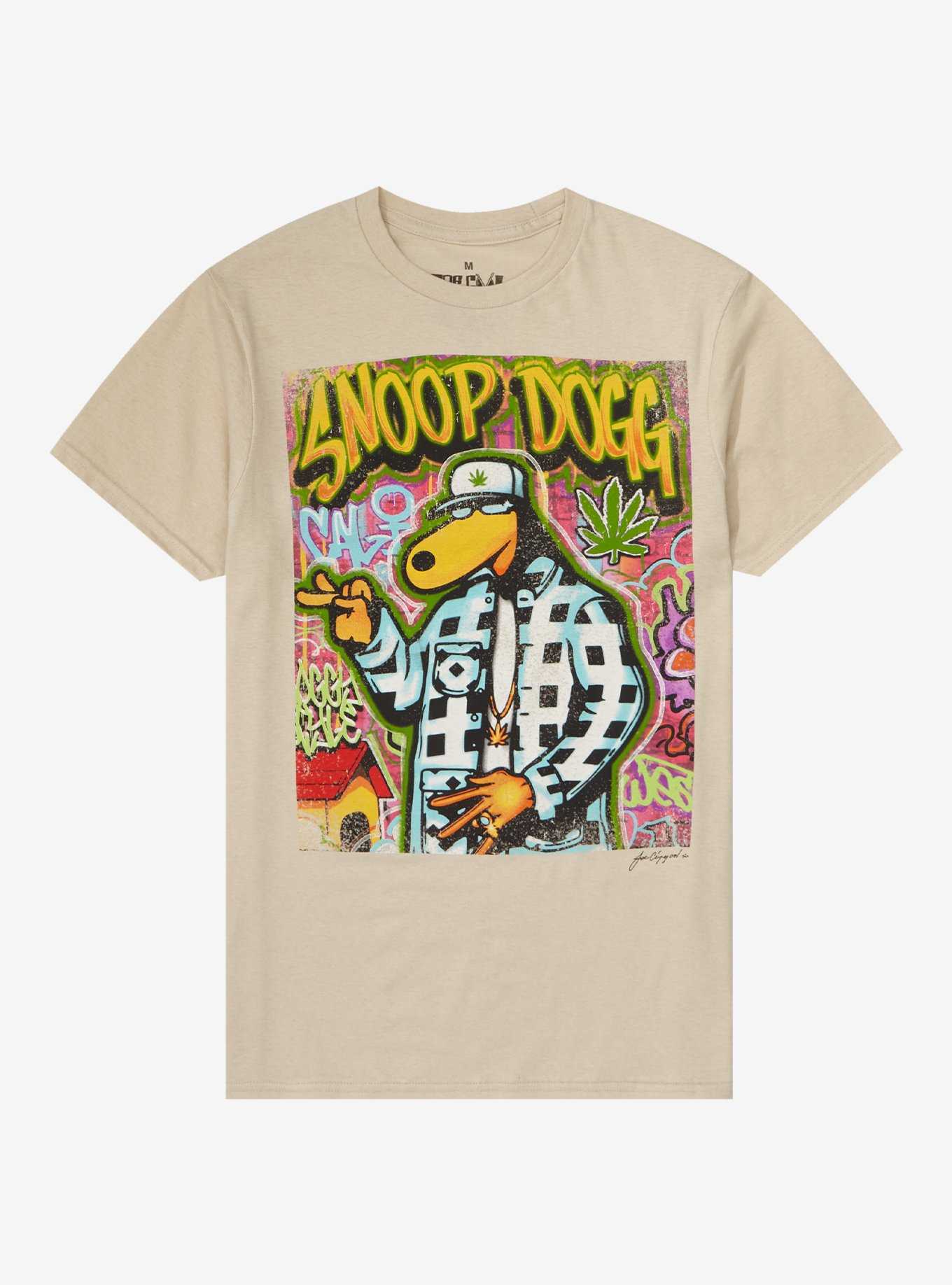 Snoop Dogg Graffiti Boyfriend Fit Girls T-Shirt, , hi-res