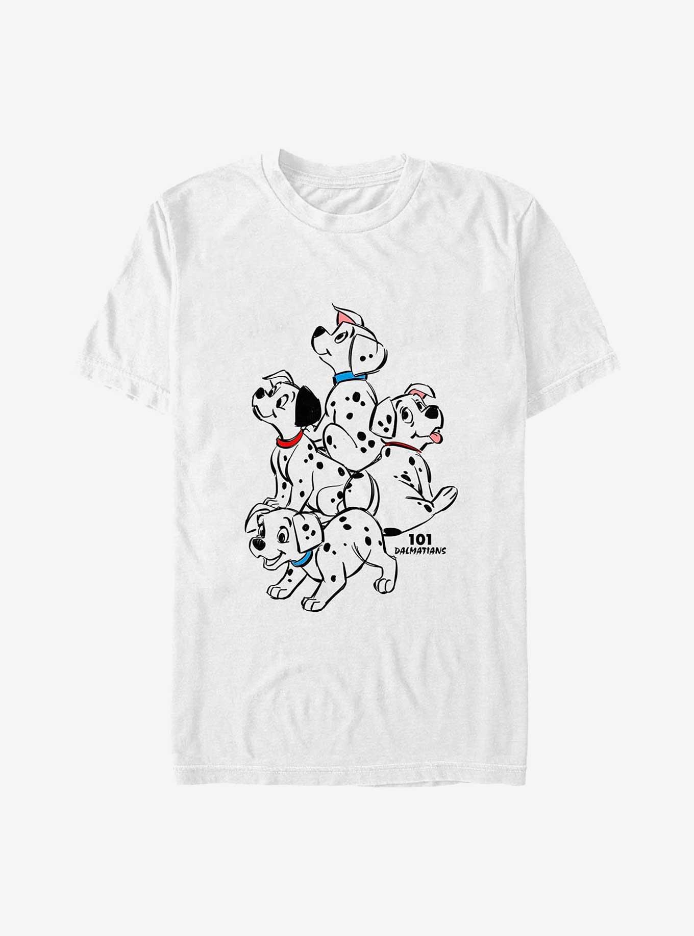 Disney 101 Dalmatians Big Pups Big & Tall T-Shirt, WHITE, hi-res