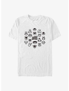 Animal Crossing New Horizons Group Big & Tall T-Shirt, , hi-res
