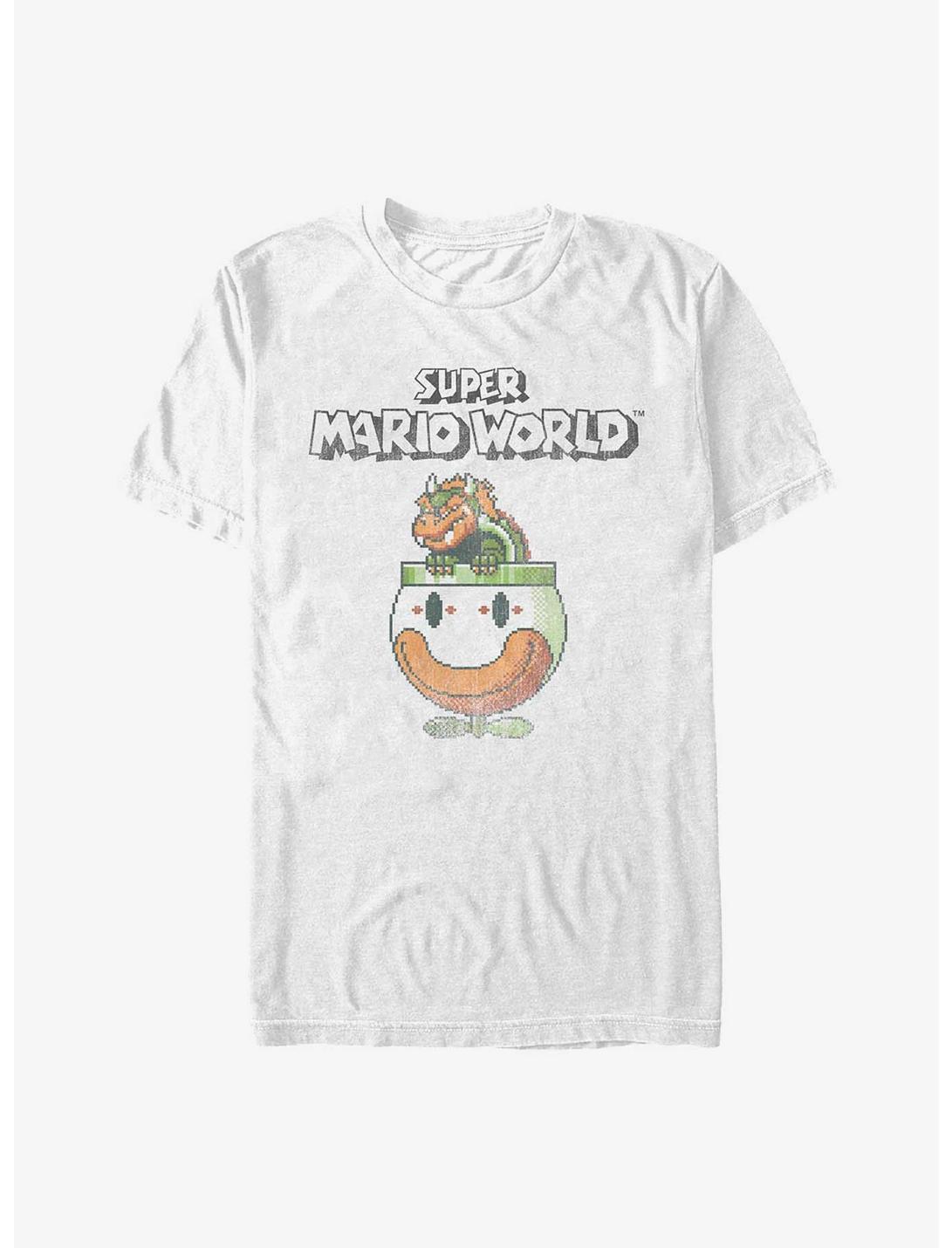 Mario Super Mario World Bowser Is King Big & Tall T-Shirt, WHITE, hi-res
