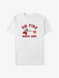 Mario On Fire Since 1985 Big & Tall T-Shirt, WHITE, hi-res