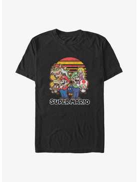 Mario Sunset Group Big & Tall T-Shirt, , hi-res