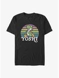 Mario Yoshi Run Big & Tall T-Shirt, BLACK, hi-res