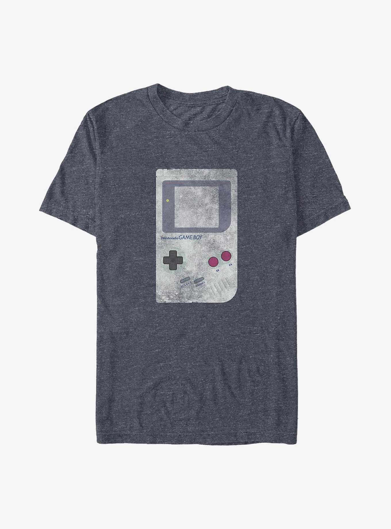 Nintendo Classic Gameboy Big & Tall T-Shirt, NAVY HTR, hi-res