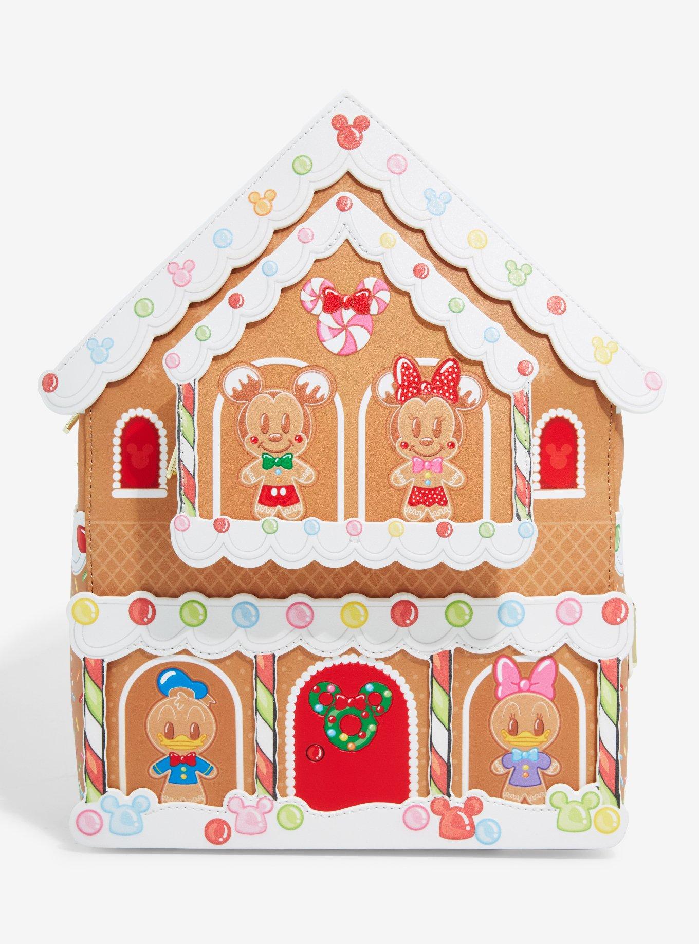Loungefly Disney Mickey Mouse And Friends Gingerbread House Mini Backpack, , hi-res