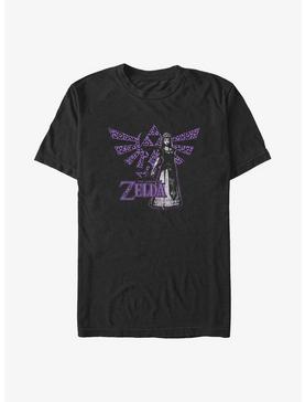 The Legend of Zelda Cheetah Print Hyrule Crest Big & Tall T-Shirt, , hi-res