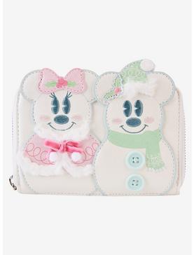 Loungefly Disney Mickey Mouse & Minnie Mouse Zipper Wallet, , hi-res