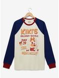 Studio Ghibli Kiki's Delivery Service Advertisement Contrast Long Sleeve T-Shirt - BoxLunch Exclusive, WHITE, hi-res