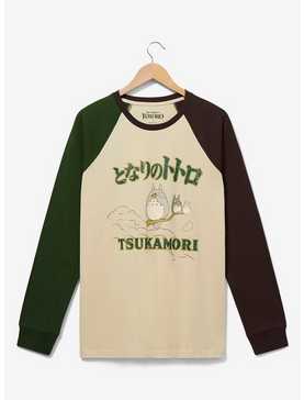 Studio Ghibli My Neighbor Totoro Group Portrait Contrast Long Sleeve T-Shirt - BoxLunch Exclusive, , hi-res