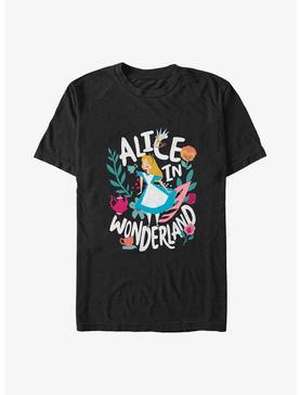 Disney Alice in Wonderland Cut Out Poster Big & Tall T-Shirt, , hi-res