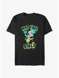 Disney Alice in Wonderland Mad Vibes Only Big & Tall T-Shirt, BLACK, hi-res