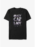 Disney The AristoCats Crazy Cat Lady Big & Tall T-Shirt, BLACK, hi-res