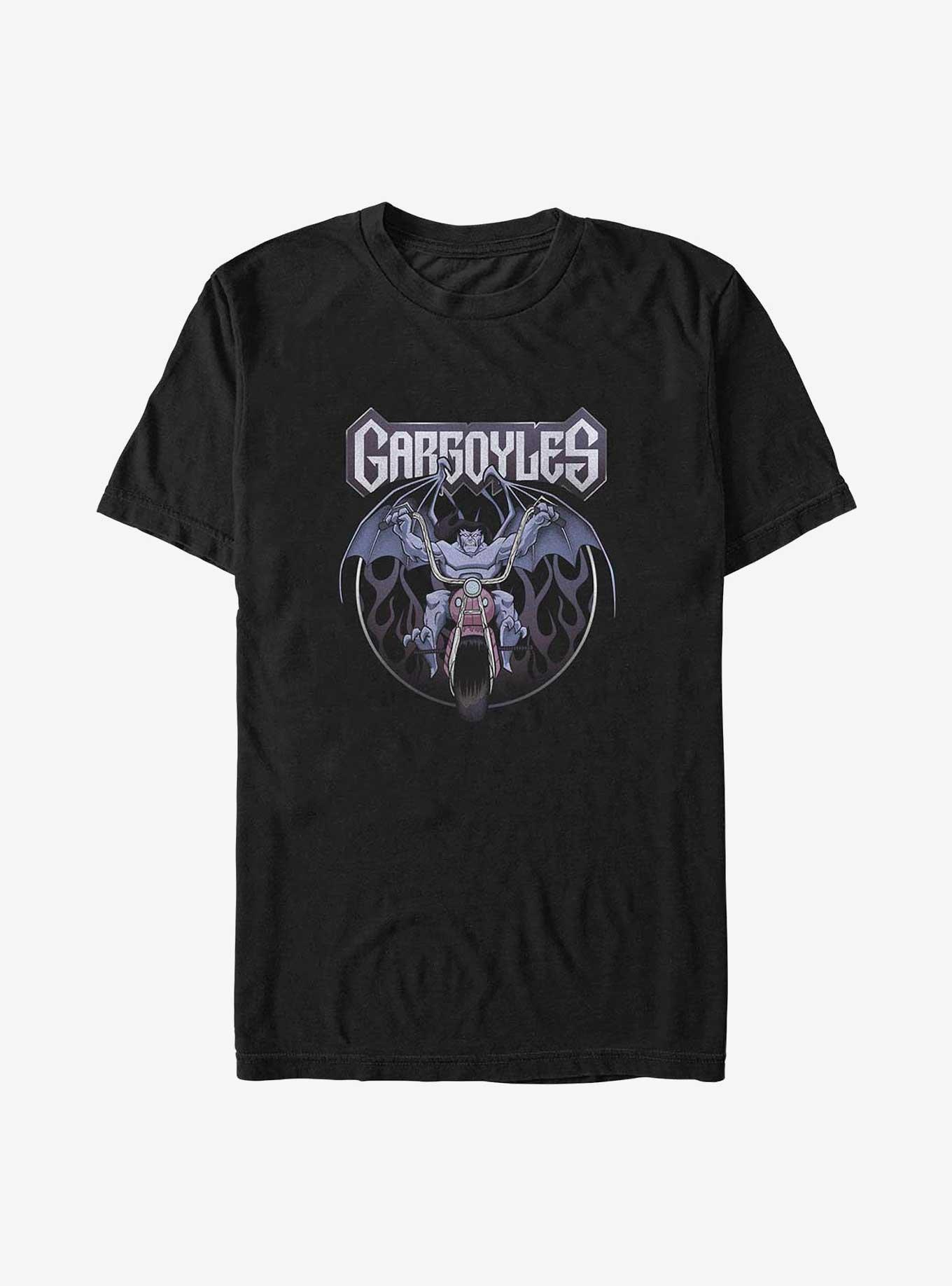 Disney Gargoyles Let's Ride Big & Tall T-Shirt, BLACK, hi-res