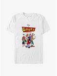 Disney Goofy Movie Group Logo Big & Tall T-Shirt, WHITE, hi-res