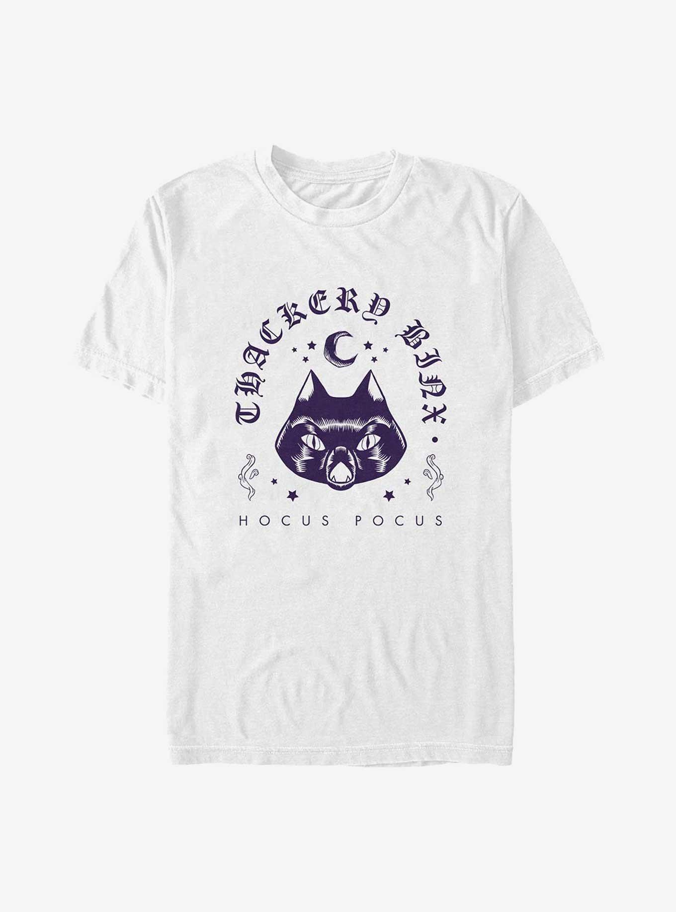 Disney Hocus Pocus Thackerd Binx Cat Big & Tall T-Shirt, WHITE, hi-res