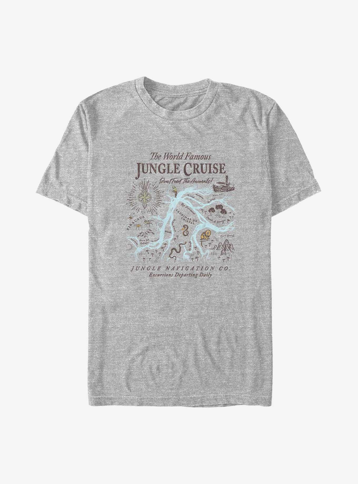 Disney Jungle Cruise Map Big & Tall T-Shirt, , hi-res