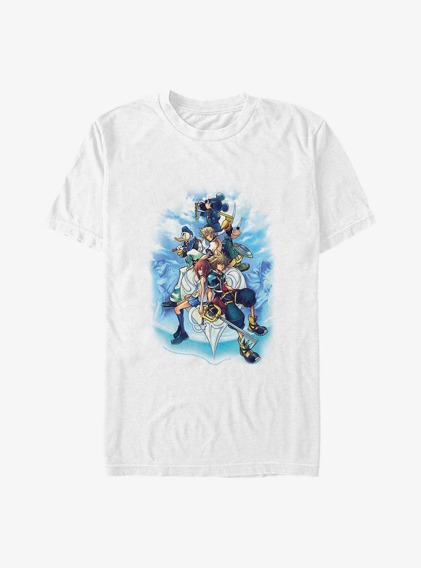 Disney Kingdom Hearts Sky Group Big & Tall T-Shirt, , hi-res